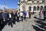 Председателят на парламента Цвета Караянчева и народни представители участваха в отбелязването на Деня в памет на жертвите от Холокоста и благодарност за спасяването на българските евреи